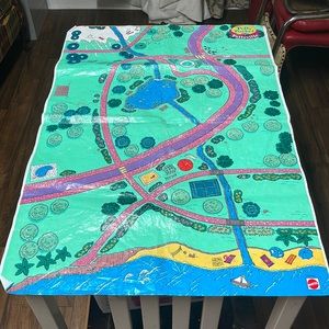 90s Polly pocket Pollyville mat